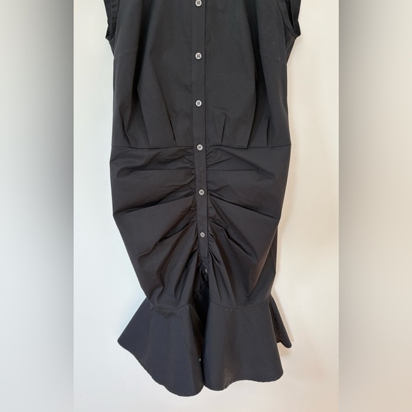 Veronica Beard gathered shirt dress. , sz : 6 - Picture 12 of 14